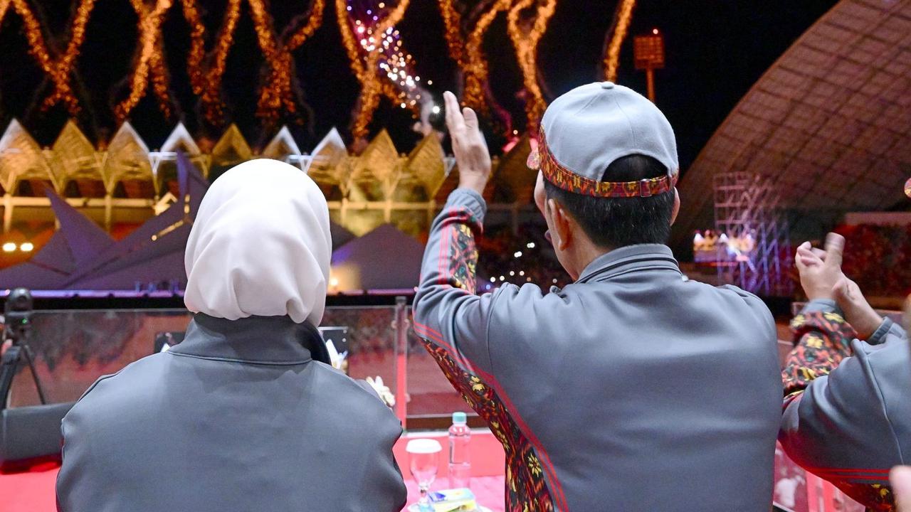 Presiden Jokowi Buka Pekan Olahraga Nasional (PON) XXI Tahun 2024 di Stadion Harapan Bangsa, Kota Banda Aceh