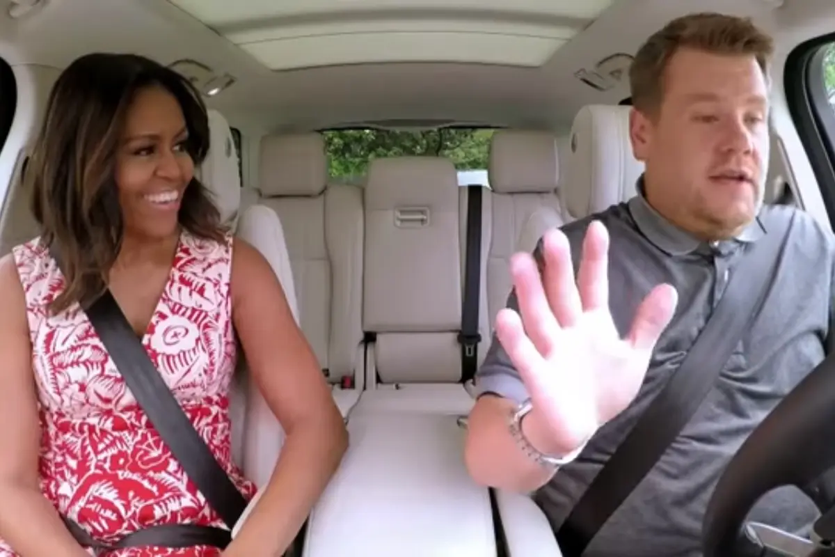 [Bintang] James Corden dan Michelle Ov