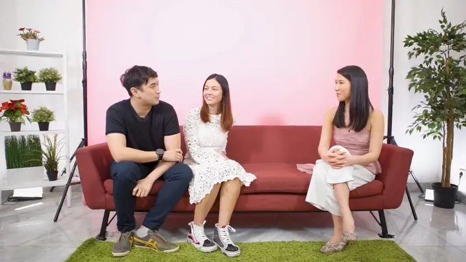 Gerald Yohanes dan Mezty Mez Berbagi Kisah di Seri Kali Cinta The Serie