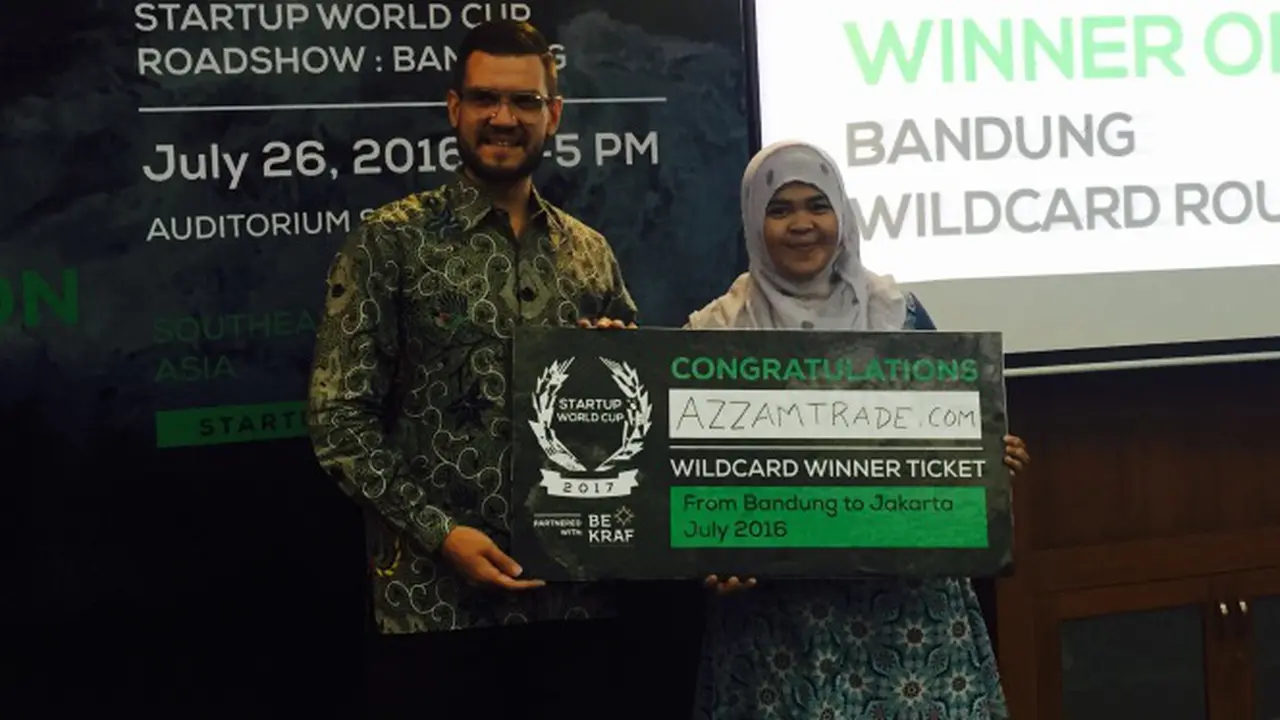 Azzam Trade, Startup Asal Bandung di Ajang Startup World Cup