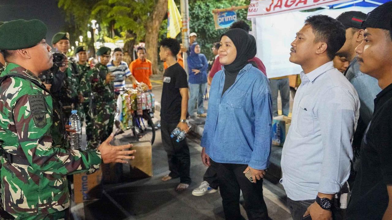 FOTO: Jaga Stabilitas Jakarta, TNI AD Gelar Patroli Skala Besar