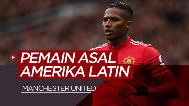 Berita motion grafis 5 pemain asal Amerika Latin terbaik Manchester United. Salah satunya Antonio Valencia.