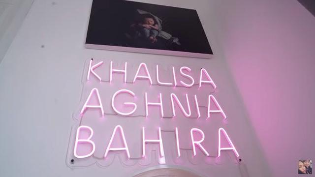 Potret Detail Kamar Baby Khalisa Anak Kartika Putri