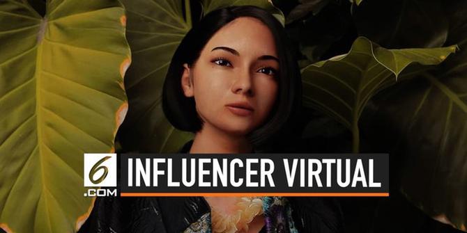 VIDEO: Cantiknya Cahaya Gram, Influencer Virtual Asal Indonesia