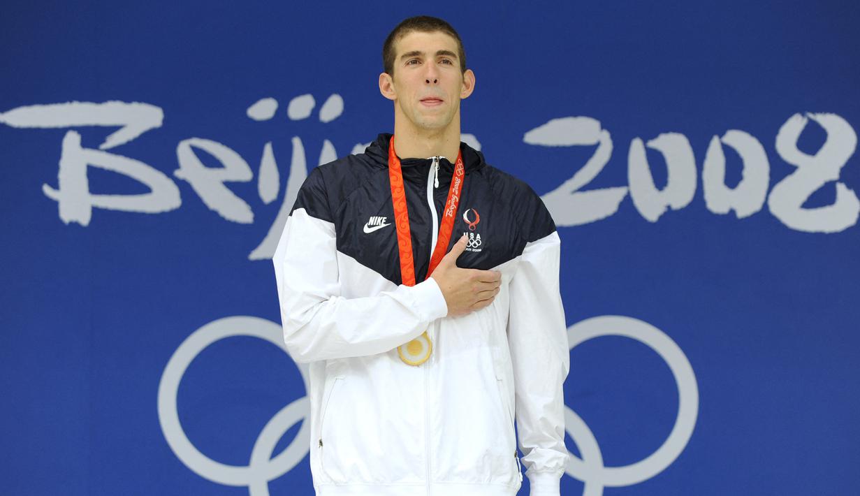 Raihan medali Caeleb Dressel dan Emma Mckeon di Olimpiade Tokyo 2020 masih belum mampu memecahkan rekor perolehan 8 medali emas yang dibuat perenang putra Amerika Serikat, Michael Phelps pada Olimpiade Beijing 2008. (Foto: AFP/Timothy Clary)