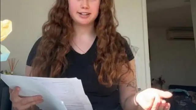 Charlotte Summers. (Image source: TikTok).
