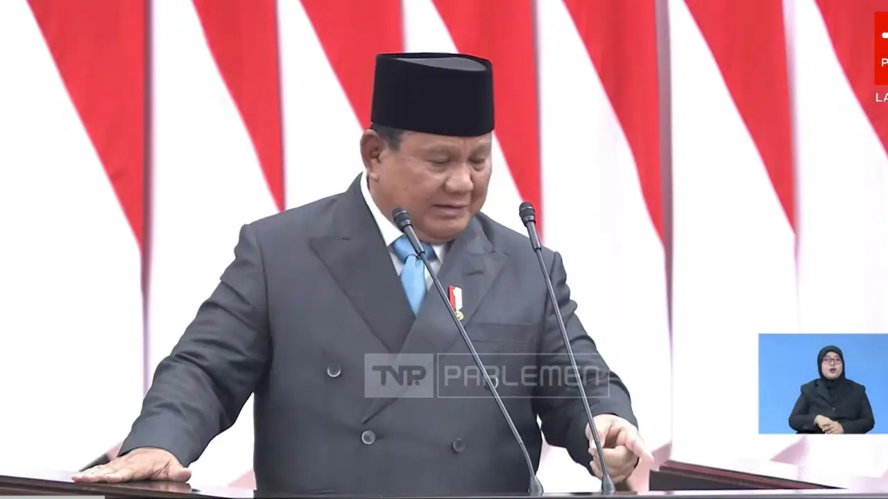 Prabowo Mendadak Cari Kopi di Sidang DPR, Ruang Paripurna Pecah Tawa
