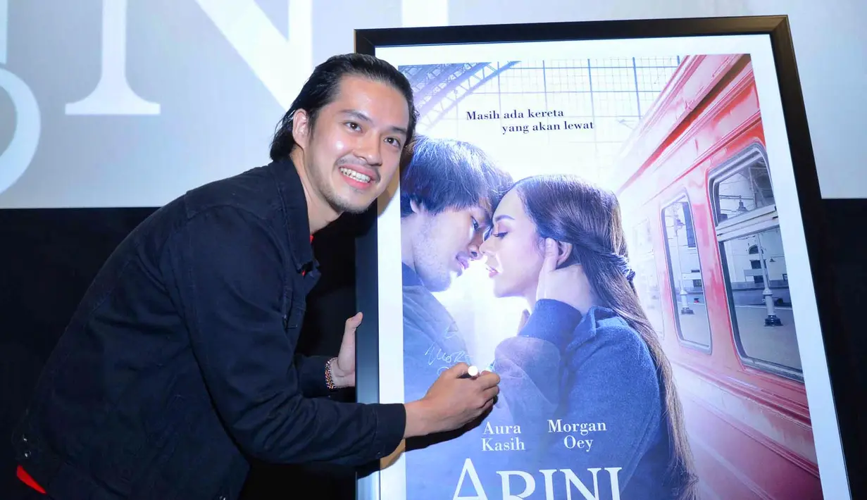 Selain membintangi film terbarunya berjudul Arini: Masih Ada Kereta, ia juga dipercaya membawakan dua lagu 'Do You Realy Love Me?' dan 'Mencintaimu' sebagai soundtracknya. (Adrian Putra/Bintang.com)