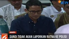 Pasangan Prabowo - Sandi tidak ingin menambah beban psikologis Ratna Sarumpaet.