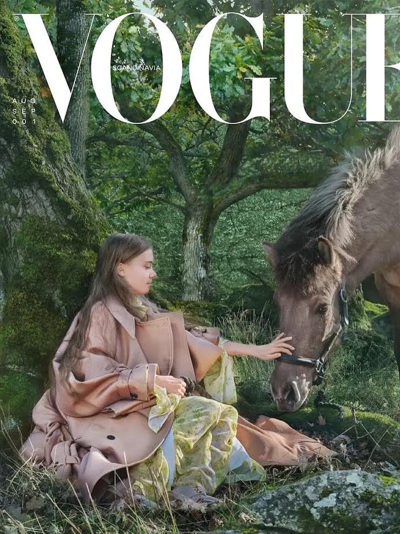 Greta Thunberg Kritik Pedas Industri Fesyen Saat Tampil di Sampul Majalah Vogue Skandinavia