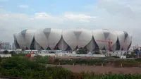 Hangzhou Olympic Sports Center, yang akan menjadi venue utama Asian Games 2022 di Hangzhou, China (Wikimedia Commons)