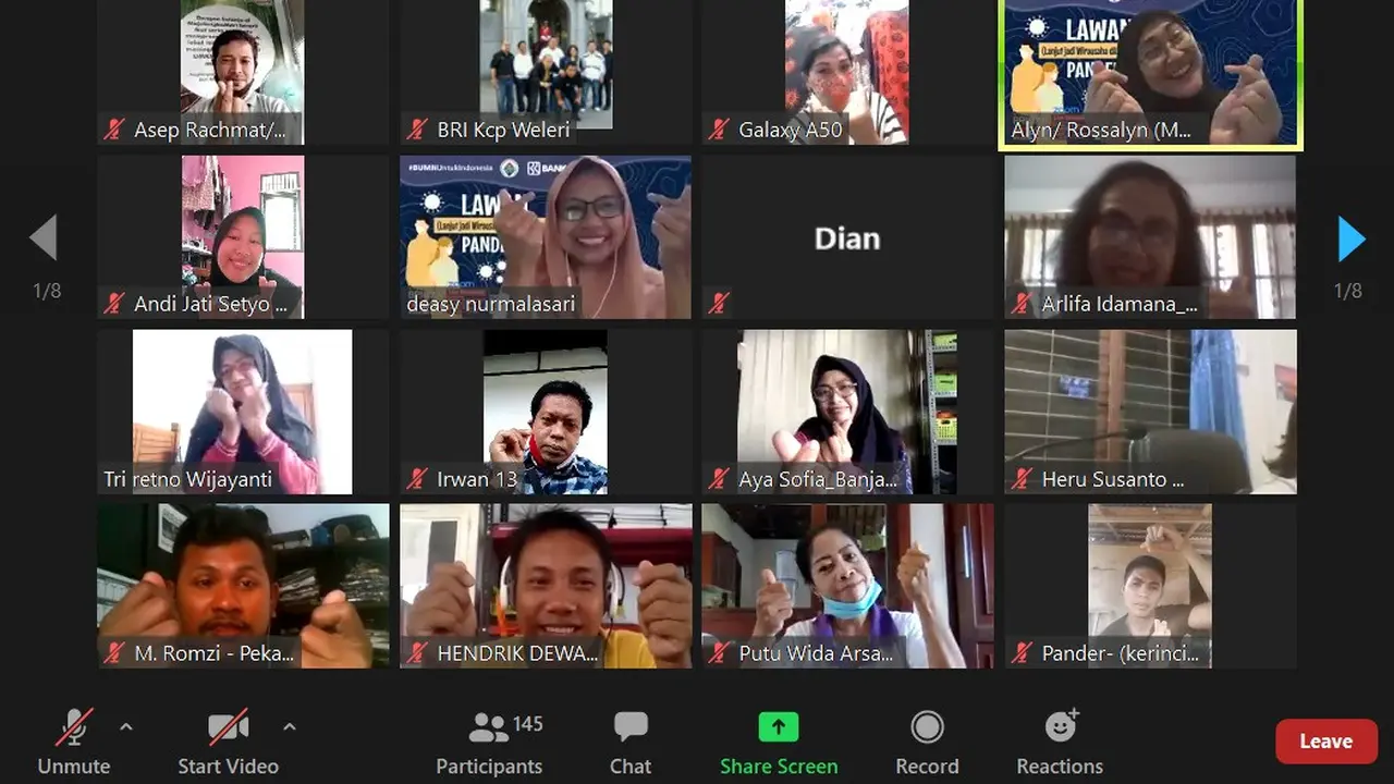 BRI Beri Pelatihan Virtual Standarisasi Produk APD
