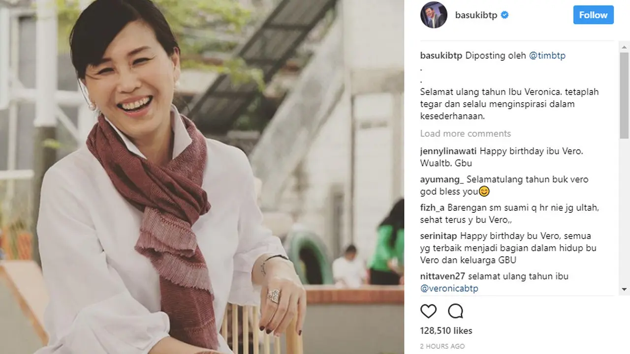 Istri Ahok, Veronica Tan