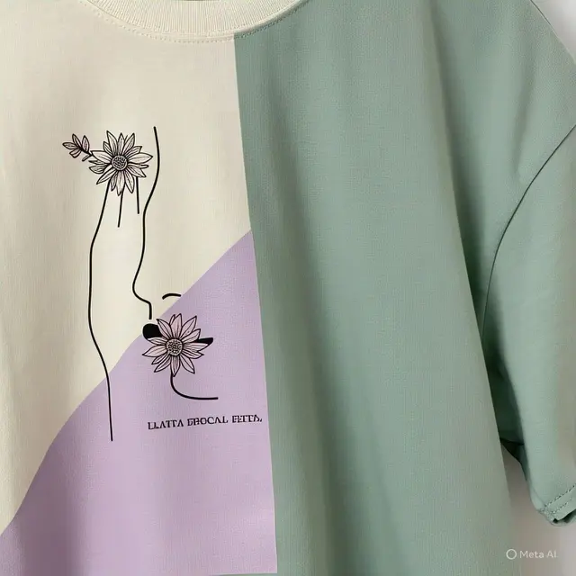Desain Kaos Aesthetic