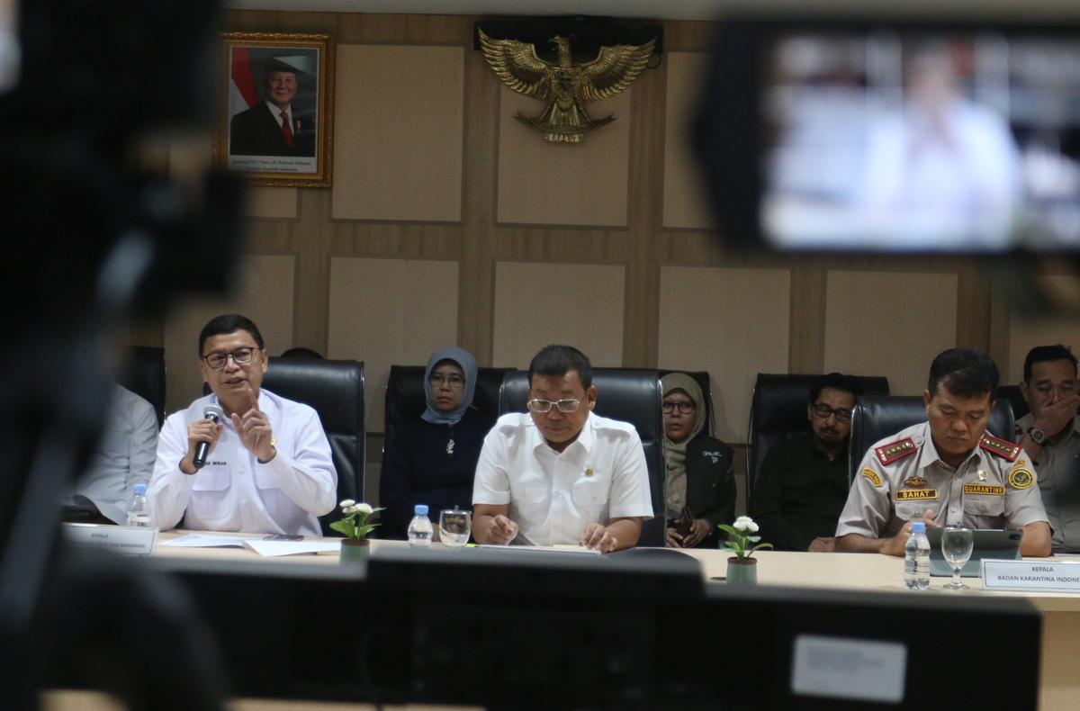 BPOM dan Bapanas konpres soal anggur shine muscat