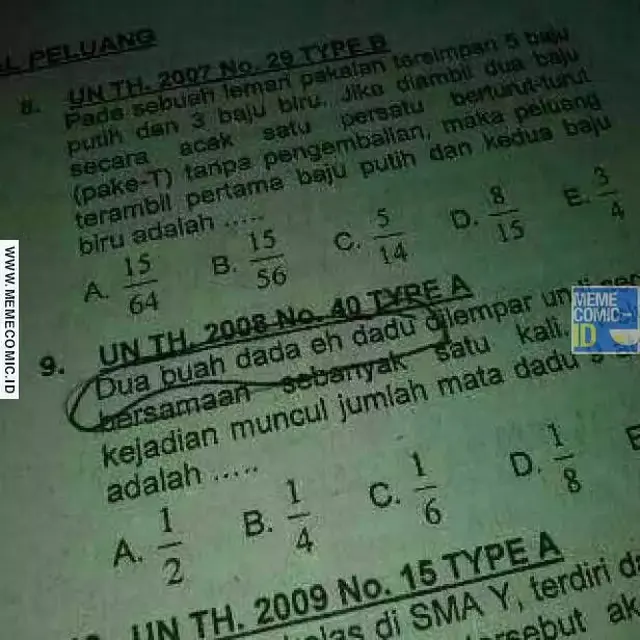 6 Kesalahan di Soal Matematika Ini Bikin Murid Bingung, Enggak Nyambung