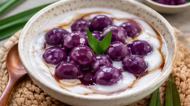 Bubur Candil Ubi Ungu