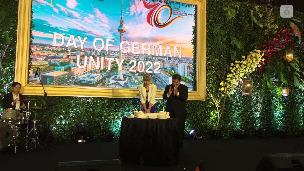 Dubes Ina Lepel menyambut baik momen perayaan Hari Peringatan Reunifikasi Jerman (Liputan6.com/Teddy Tri Setio Berty)