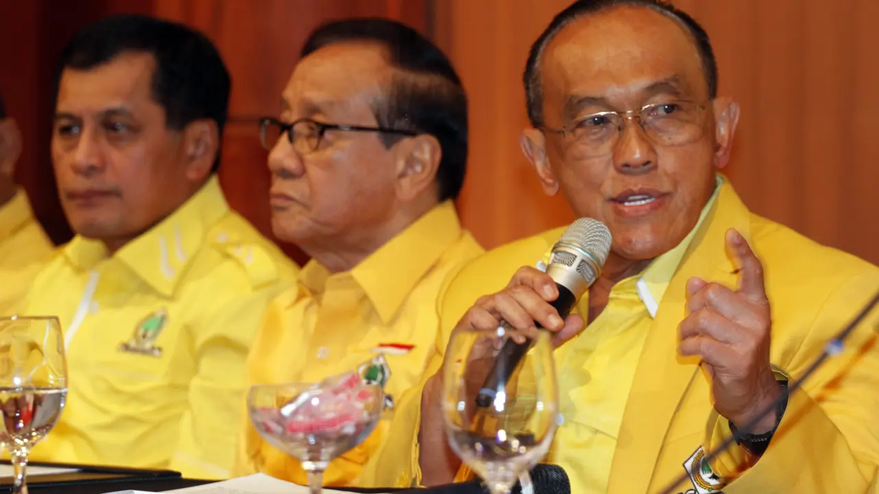 Ketua Umum Partai Golkar Aburizal Bakrie 