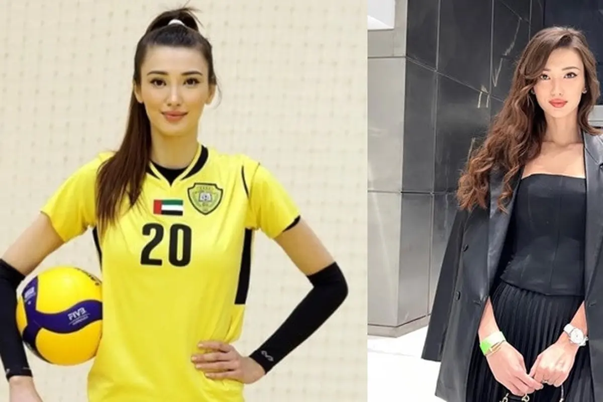 Potret Sabina Altynbekova Pemain Yogya Falcons Tanpa Jersey Voli