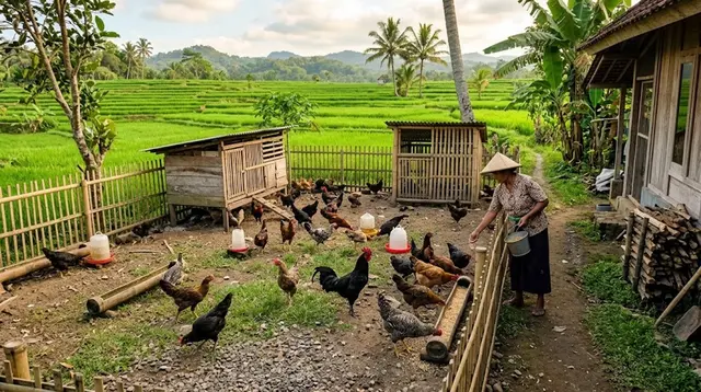 Modal Ternak Ayam Kampung Petelur Skala Rumahan, Ini Simulasi Pendapatan untuk 50 Ekor