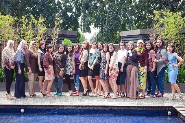 Peserta Fimela Luncheon dan Fimela.com crew