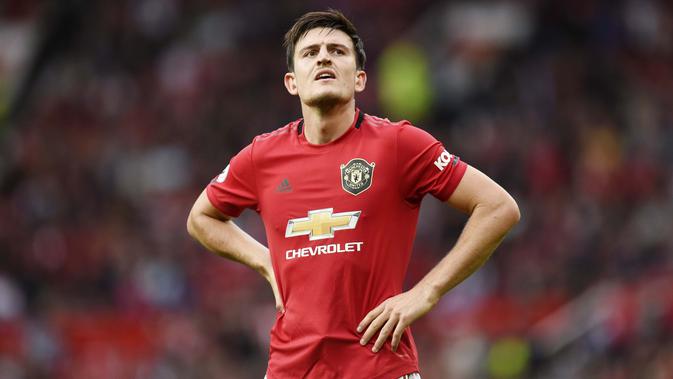 Harry Maguire (Bek Tengah) - Dari Leicester City ke Manchester United dengan harga 87 juta euro. (AFP/Oli Scarff)