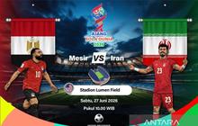 Piala Dunia 2026: Susunan Pemain Mesir vs Iran, Adu Tajam Salah dan Taremi di Lini Depan