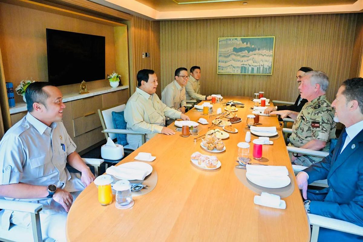 Reuni Singkat Prabowo dan Raja Yordania Abdullah II, Kenang Masa Lalu hingga Sarapan Bersama
