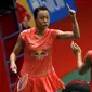 Pasangan ganda campuran Zhang Nan/Zhao Yunlei akhirnya mampu mempertahankan gelar juara di Kejuaraan Dunia (Reuters)