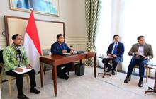 Prabowo Pimpin Rapat dari London, Bahas Satgas Penerbitan Kawasan Hutan