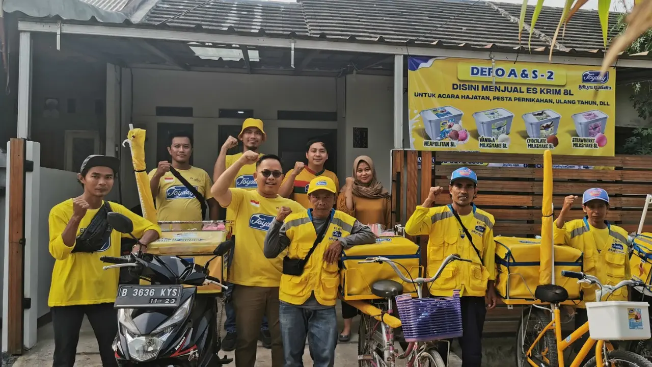 Inovasi Hawker JOYDAY, Dekatkan Es Krim dengan Konsumen, Tingkatkan Pendapatan Lokal