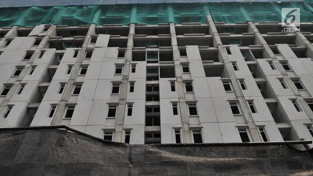 Proyek Rusun Pasar Rumput Dihentikan Sementara