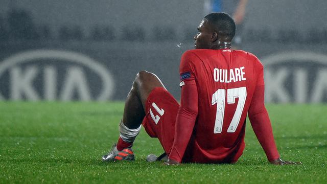 Obbi Oulare, pemain asal Belgia didenda karena melanggar aturan lockdown saat pandemi virus Corona Covid-19