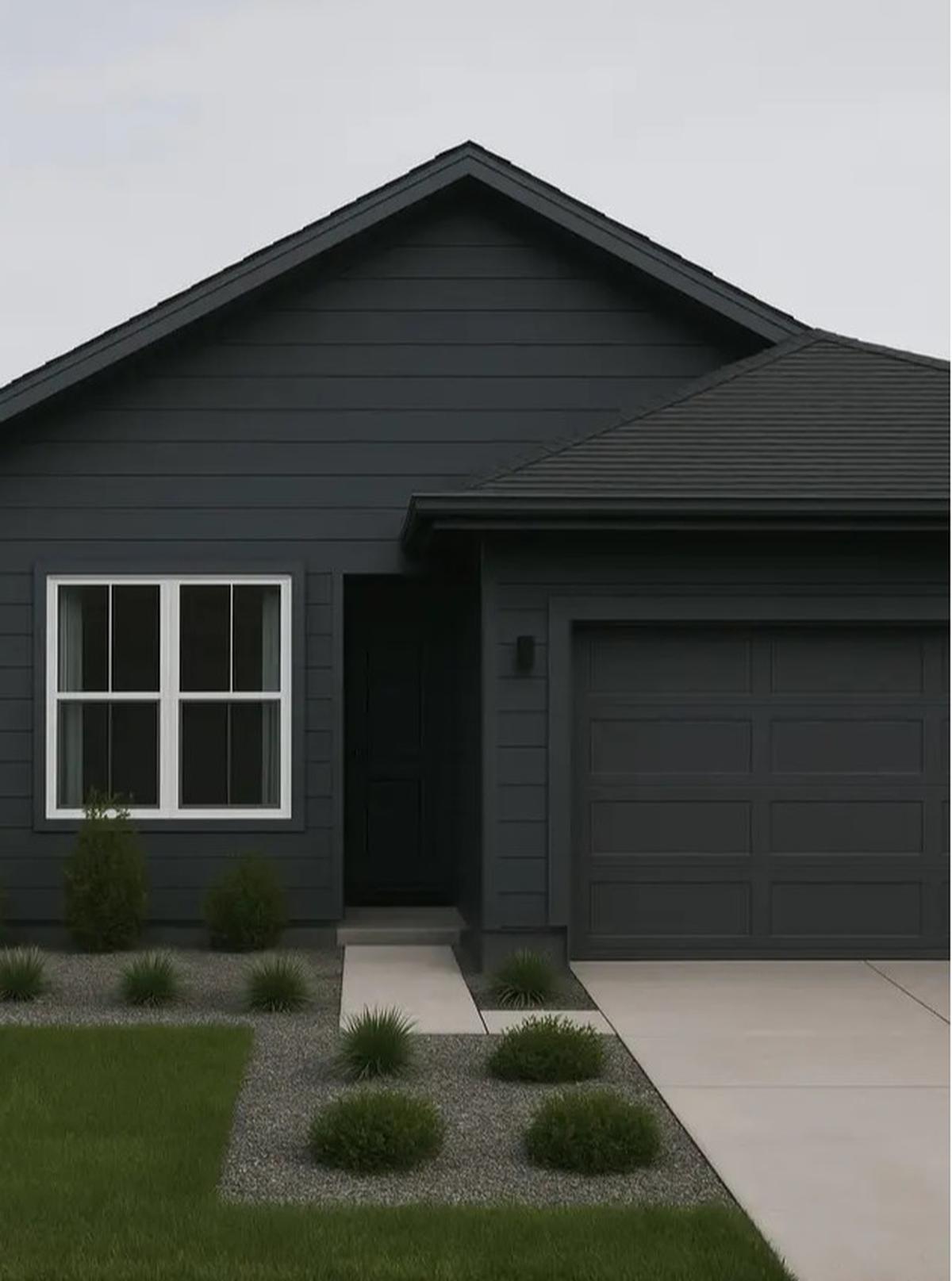 Inspirasi Cat Rumah Warna Abu/AI