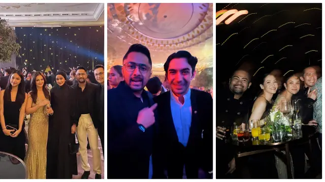 6 Potret Artis di Anniversary Manoj Punjabi dan Istri ke 25 Tahun, Bertabur Bintang Ternama