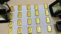 Seorang pria tertangkap tangan mencoba menyelundupkan 12 emas batangan dengan menyembunyikannya di dalam dubur.