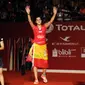 Pebulutangkis tunggal putri asal Spanyol, Carolina Marin (Helmi Fithriyansyah)