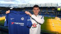 Manajer Antonio Conte berpendapat Ross Barkley merupakan pemain yang memiliki prospek bagus untuk Chelsea. (Chelsea FC/Darren Walsh)