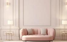 41 Inspirasi Wall Moulding Ruang Tamu Minimalis yang Elegan