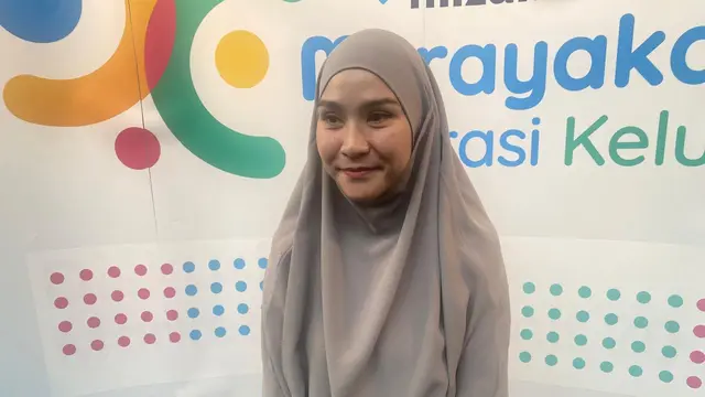 Zaskia Adya Mecca hadir dalam acara "Merayakan Literasi Keluarga"