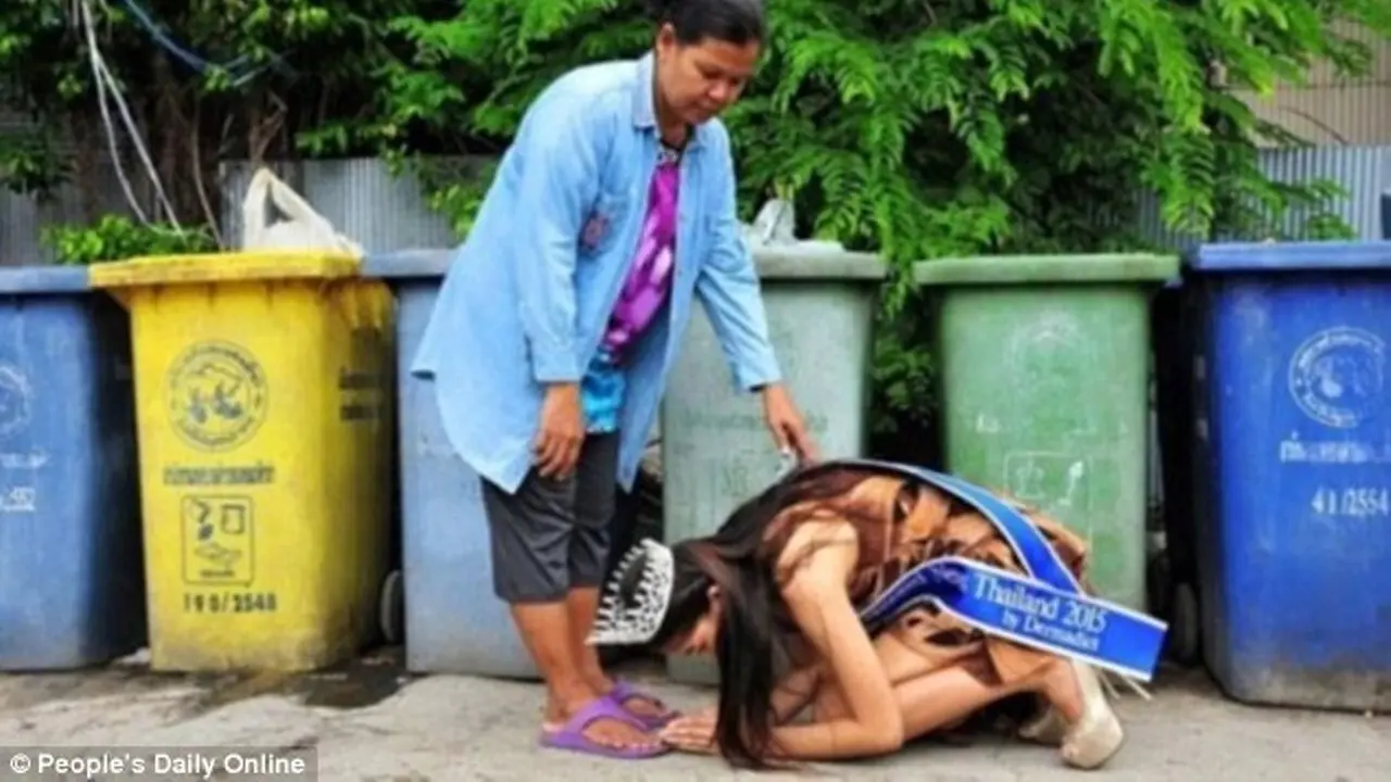 Miss Thailand Nggak Malu Punya Ibu Pemulung