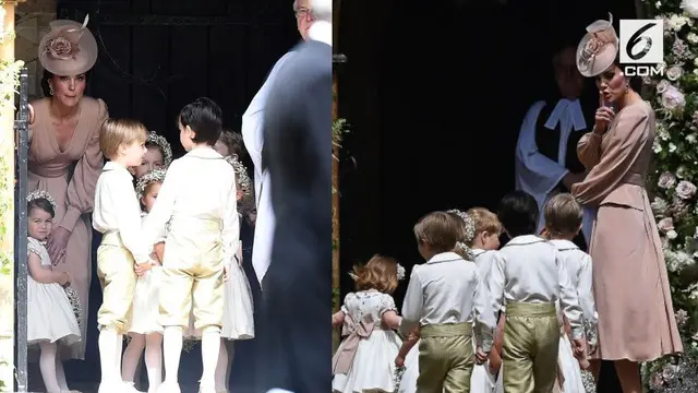 Aura dan Pesona Kate Middleton di Pernikahan Sang Adik 