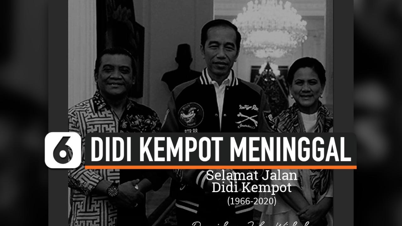 VIDEO: Ucapan Belasungkawa Jokowi untuk Didi Kempot
