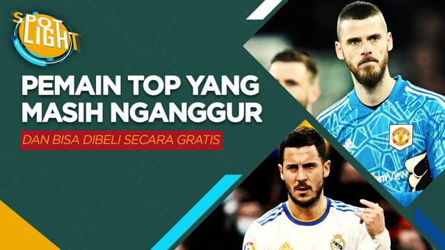 Berita video spotlight kali ini membahas tentang 5 pemain top yang masih menganggur karena belum direkrut klub baru pada bursa transfer pemain musim panas 2023, ada mantan pemain Manchester United.