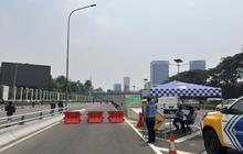 Ada Demo di DPR, Exit Tol Dalam Kota Arah Grogol Ditutup