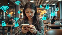 cara mengetahui password wifi yang sudah tersambung di hp ©Ilustrasi dibuat AI