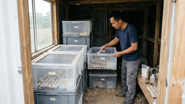 Ide Ternak Lahan 2x3 Meter (Foto: Gemini AI)