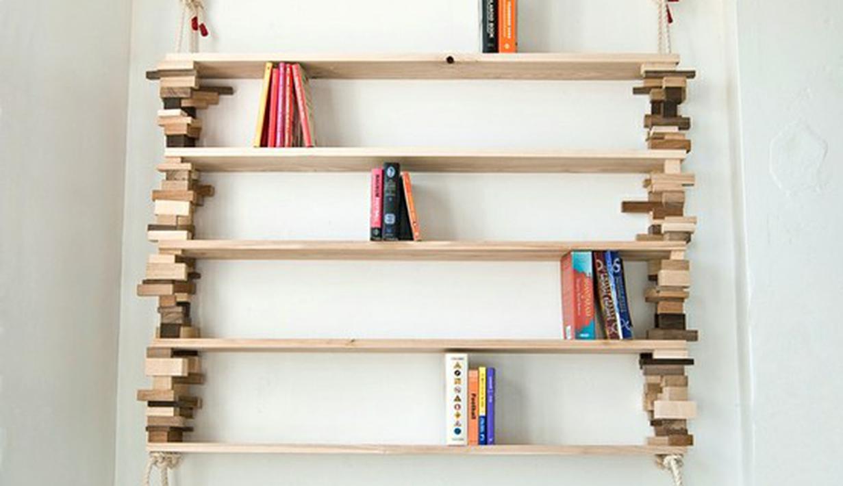 Koleksi Buku Juga Bisa Jadi Dekorasi Rumah yang Unik  Lho 