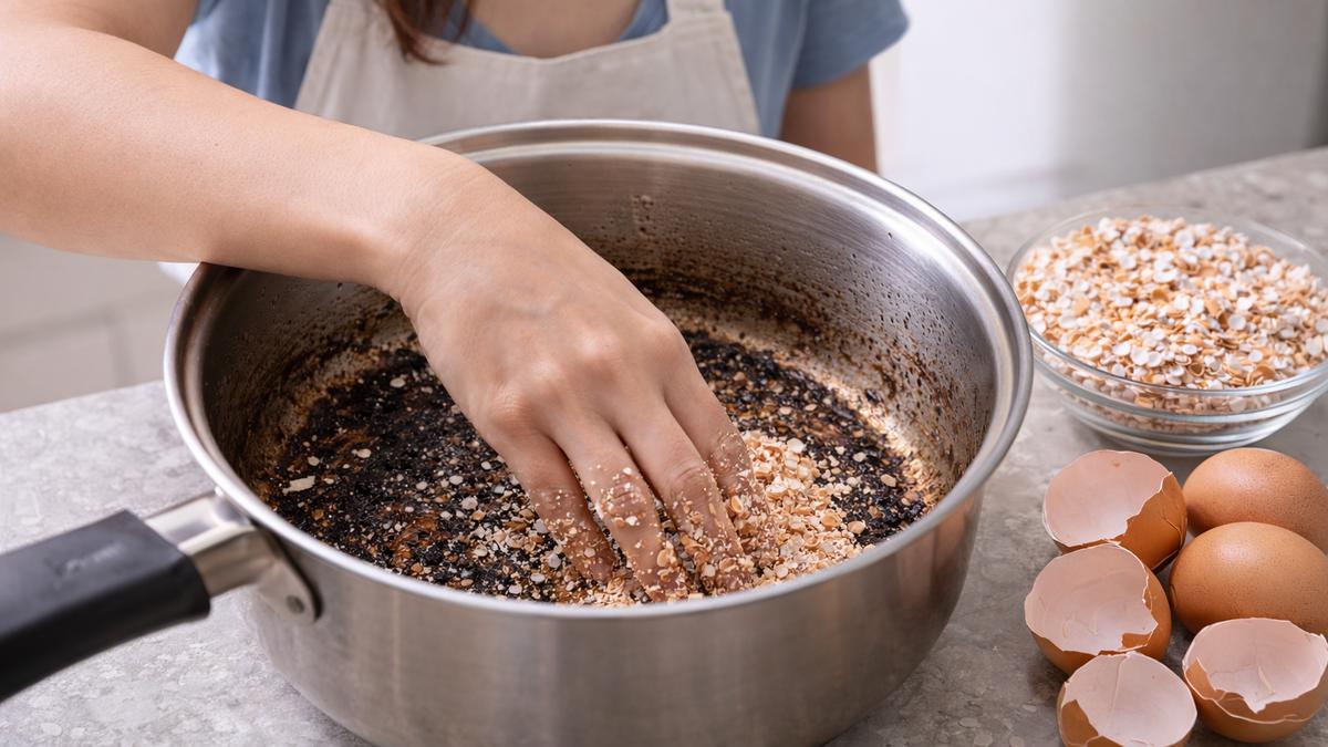 Cara Bersihkan Panci Gosong dengan Cangkang Telur agar Kembali Kinclong